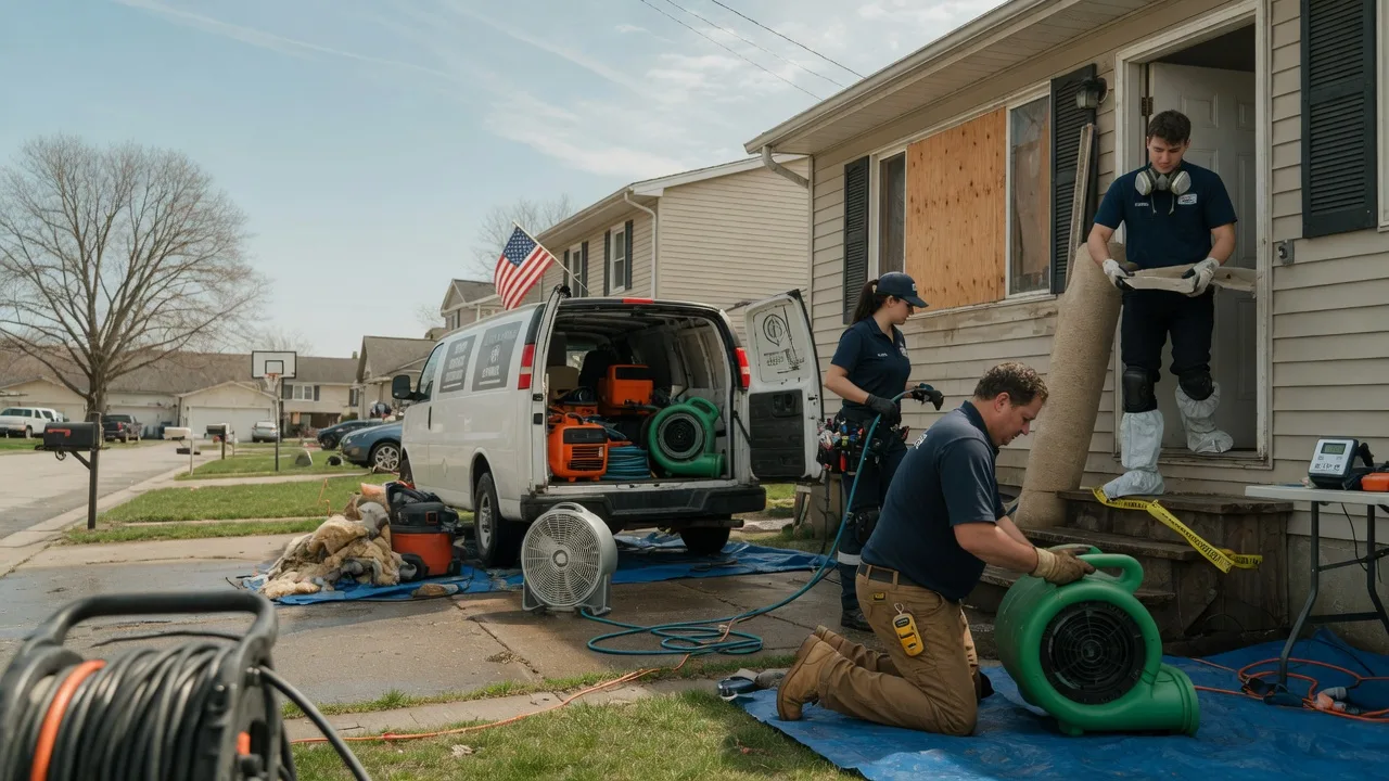 Water Damage Restoration in Rouseville, PA near me